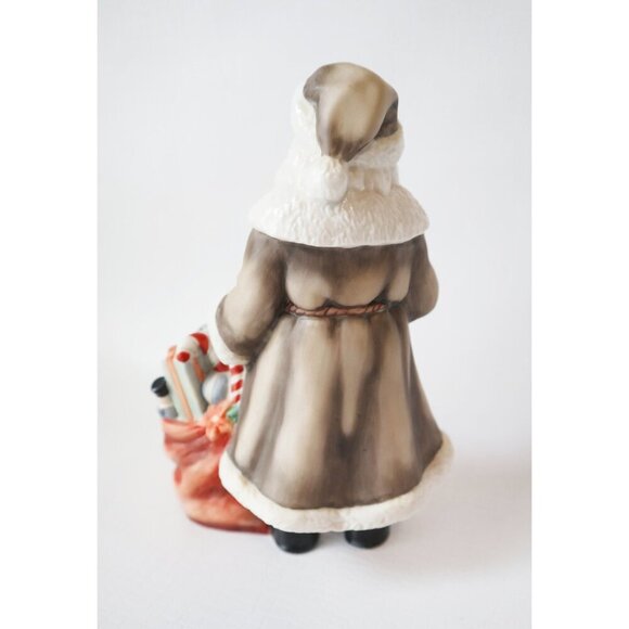 Vintage Porcelain Santa Claus Figurine Christmas Decor - Picture 4 of 6